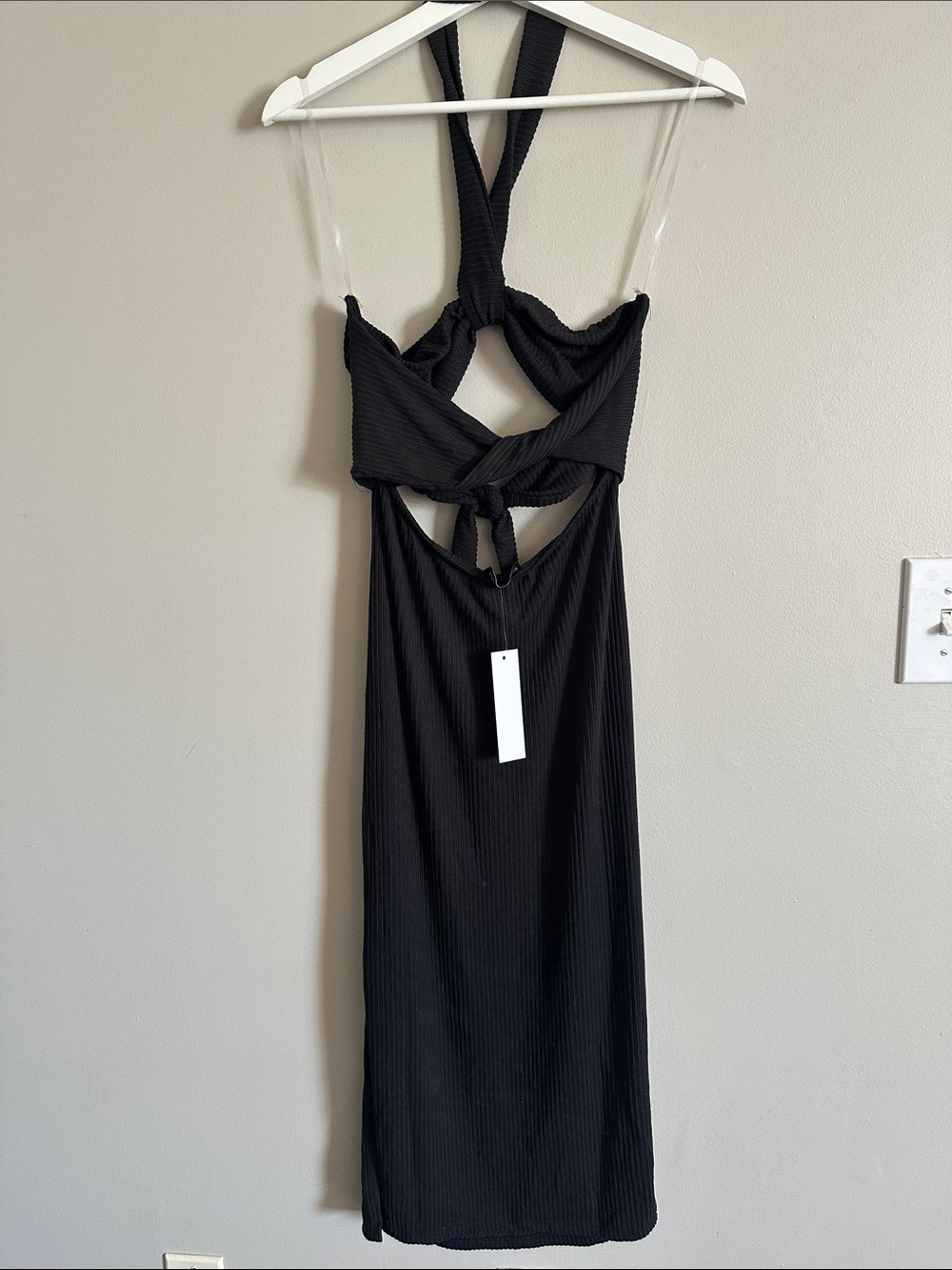 NWT Front tie sage dress - Picture 9 of 10